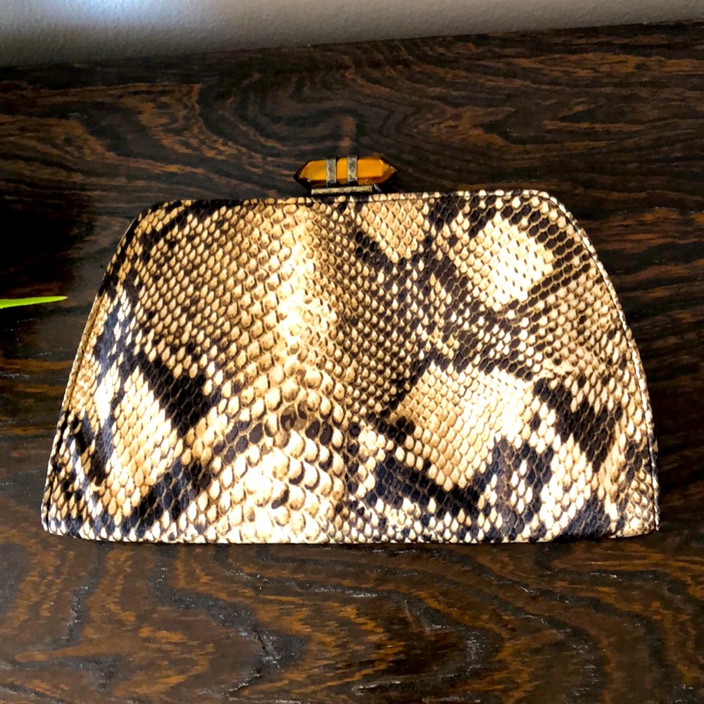 Banana Republic Snake Print Purse